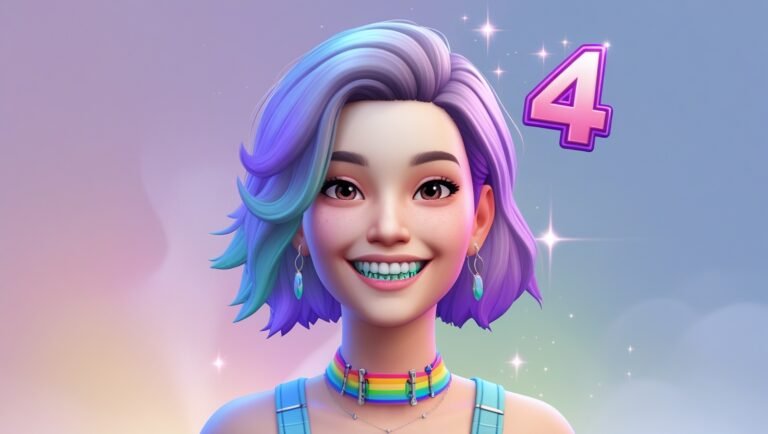 Rainbow Braces in The Sims 4
